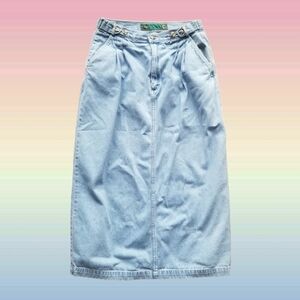 Vintage WACO Denim Maxi Skirt